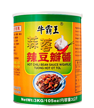 NiuBaWang Hot Chili Bean Sauce w/ Garlic